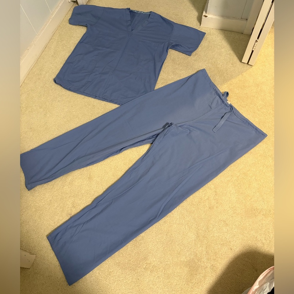 Small size Blue nurse/Doctor’s Scrub Set